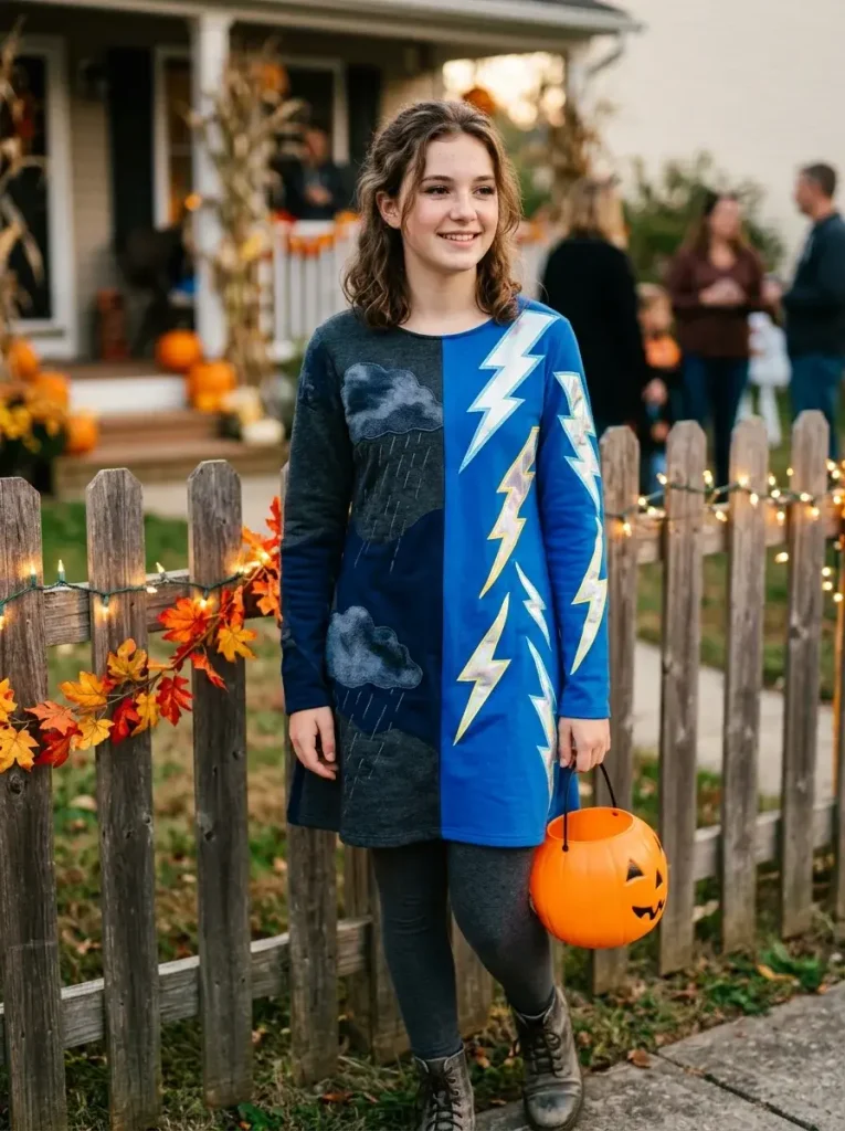 15 Halloween Costumes Teenage Girl, Grouped by Who You're Going With 9 Thunder and Lightning 765x1024 1