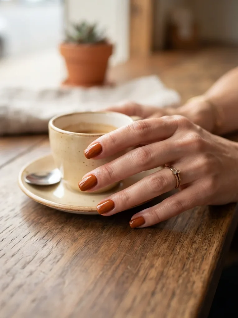 13 Fall Orange Nails, Stocked Like Jars on a Spice Rack 11 Toasted Cumin