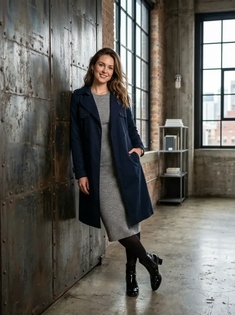 15 Fall Outfits for Women That Create Effortless Autumn Style Everyone Loves 12 Trench Coat With Ankle Boots