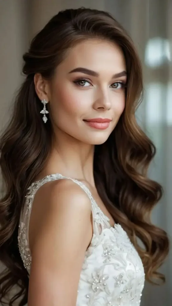 Your Wedding Look Just Got Easier: 16 Simple Wedding Hairstyles That Feel Effortlessly Beautiful 16 Tucked Behind the Ear Waves