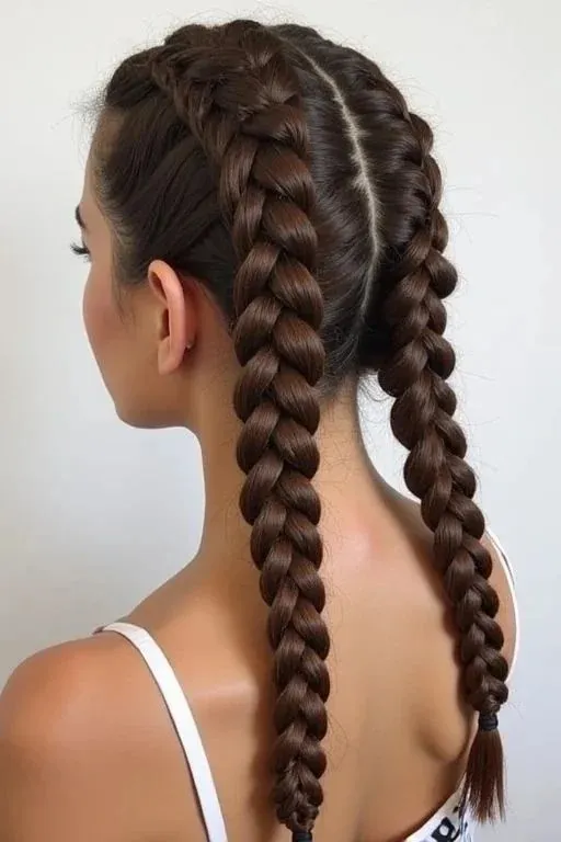 15 Teen Hairstyles Ideas That Make Everyday Hair Feel More Fun 4 Two Face Framing Braids