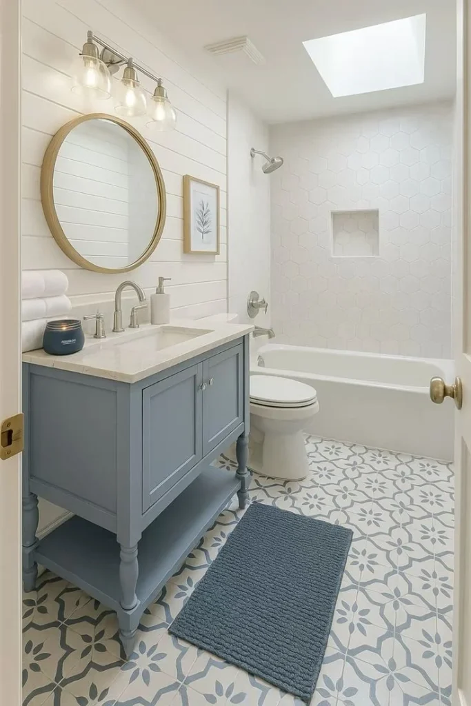 18 Guest Bathroom Ideas So Good Your Visitors Might “Accidentally” Stay Longer 10 Use Floor to Ceiling Tile