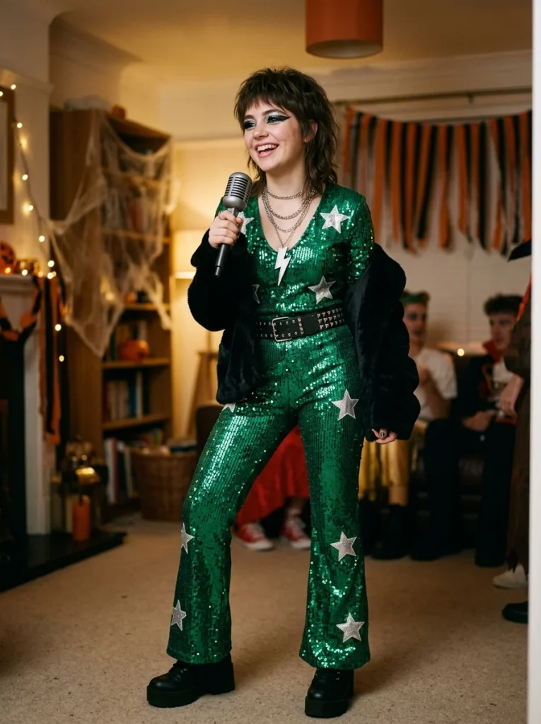 15 Halloween Costumes Teenage Girl, Grouped by Who You're Going With 2 Vintage Rockstar