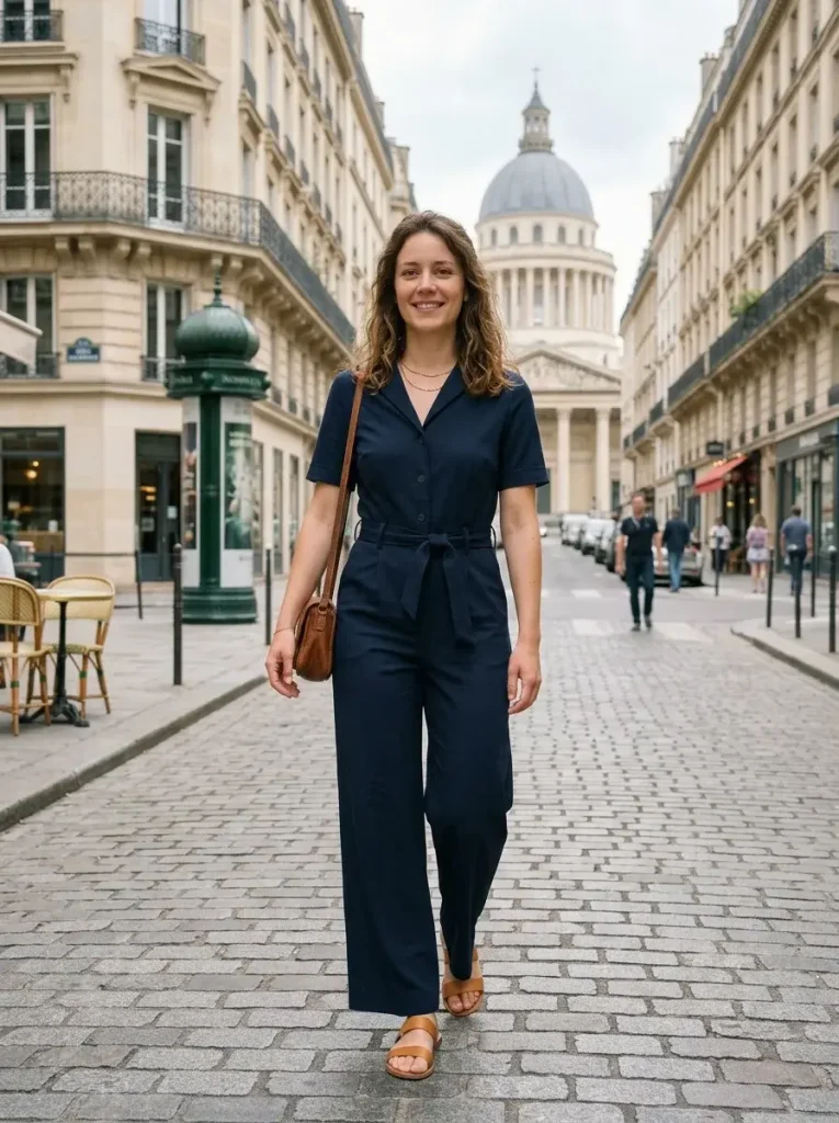 17 Fall Fashion Outfits That Will Instantly Upgrade Your Autumn Wardrobe 11 Wrinkle Resistant Jumpsuit 1