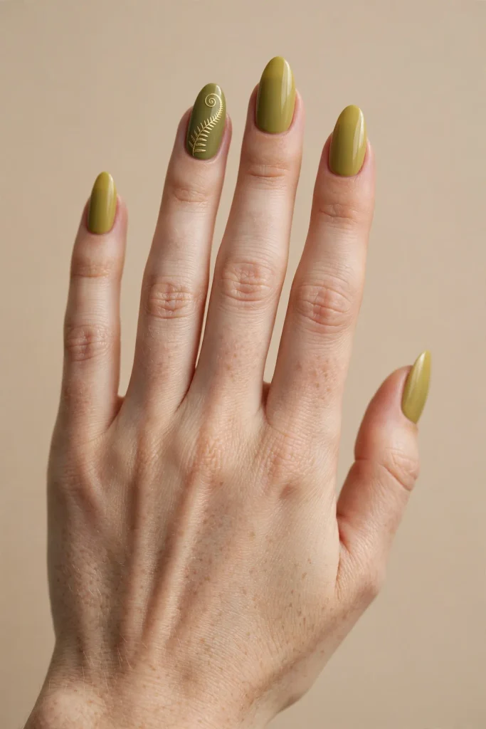 15 Fall Green Nails, Mapped Like a Trail From Valley Floor to Summit 4 image 134