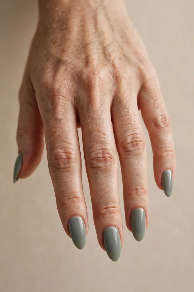 15 Fall Green Nails, Mapped Like a Trail From Valley Floor to Summit 3 image 135 683x1024 1