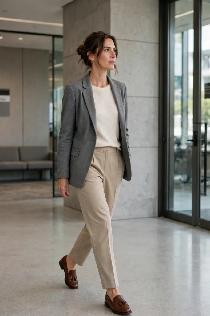 15 Fall Business Casual Outfits, Placed on a Sliding Scale From Relaxed to Polished 8 image 34