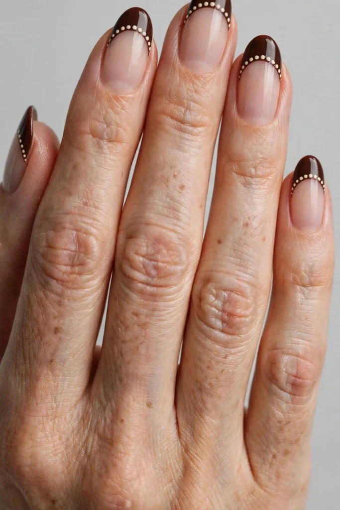 17 Fall Nails With Polka Dots, Written Like a Percussion Score 19 image 356