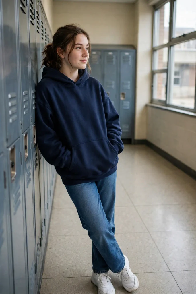 16 Fall Outfits for School, Sorted by How Much Time You Have in the Morning 3 image 60