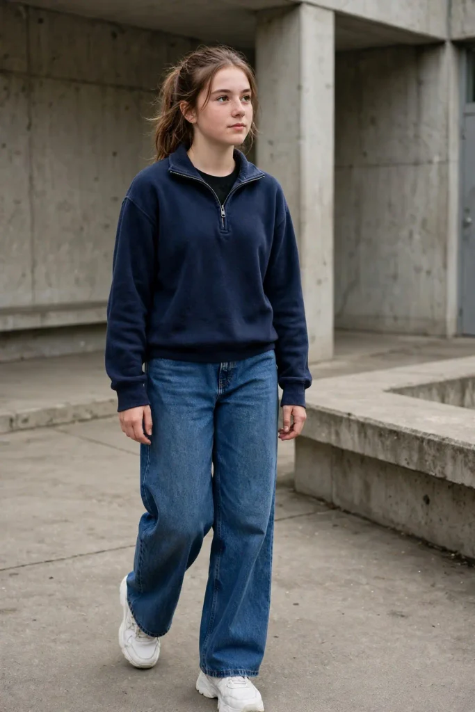 16 Fall Outfits for School, Sorted by How Much Time You Have in the Morning 7 image 63
