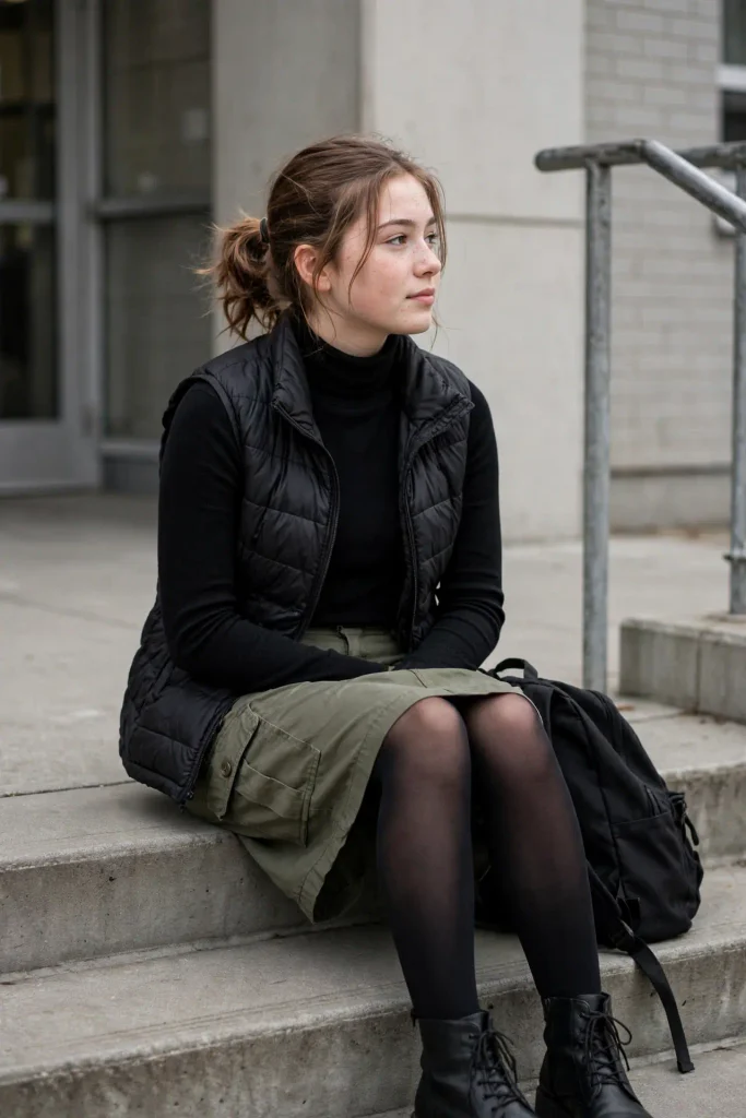 16 Fall Outfits for School, Sorted by How Much Time You Have in the Morning 12 image 67