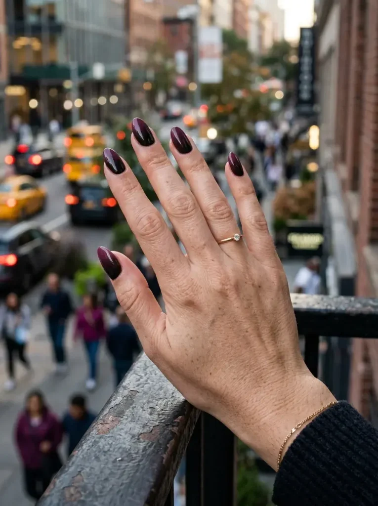 Blackened Plum Ombre