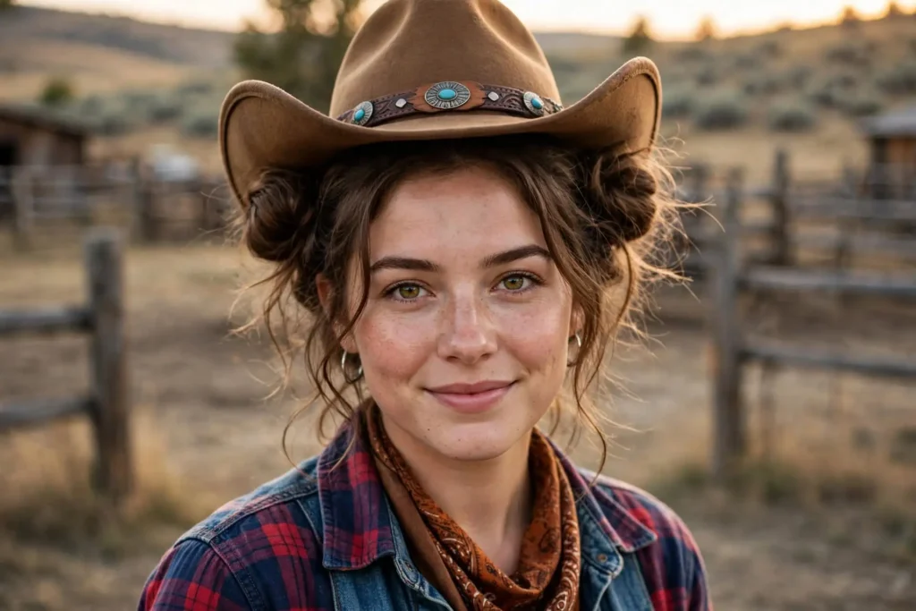 17 Cowgirl Hairstyles Ideas, Planned Around a Full Day at the Ranch, the Rodeo, and the Dance Hall 5 Cowgirl Hairstyles Ideas