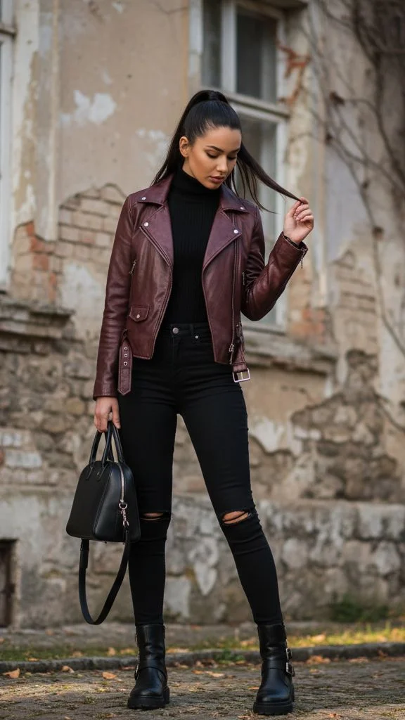 17 Fall Outfits Grunge That Look Edgy & Stylish 11 Distressed Jeans With Chunky Boots