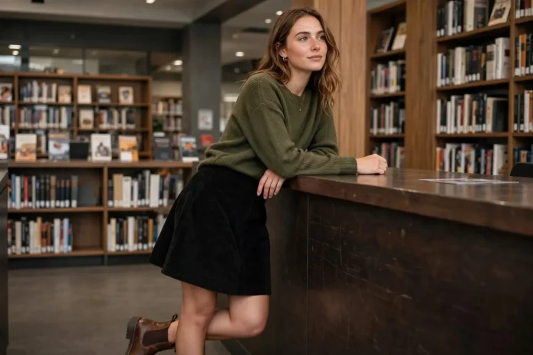 Fall Outfits With Black Skirts