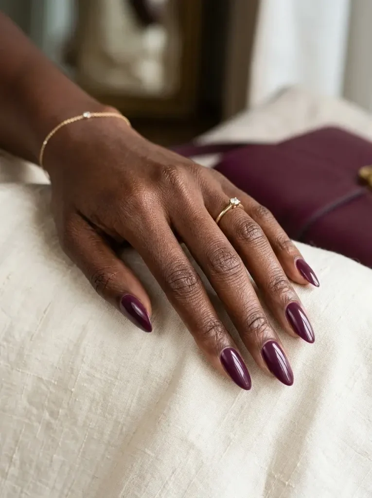 Glossy Plum Cream