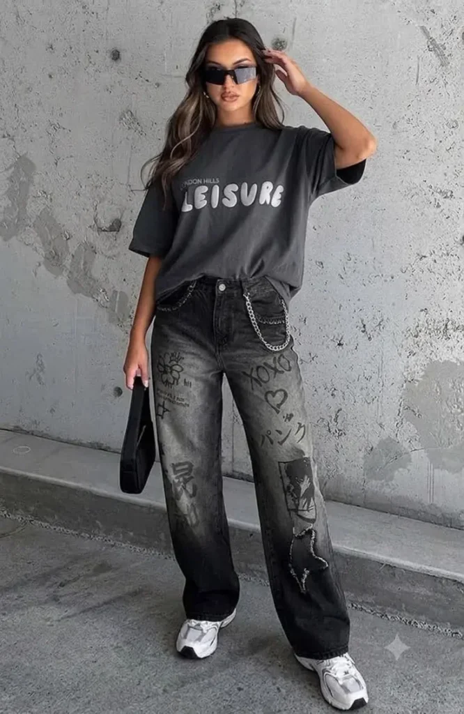 17 Fall Outfits Grunge That Look Edgy & Stylish 15 Grunge Streetwear With Sneakers