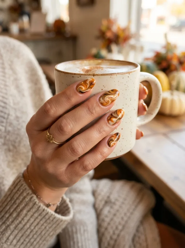 Pumpkin Spice Latte Swirl
