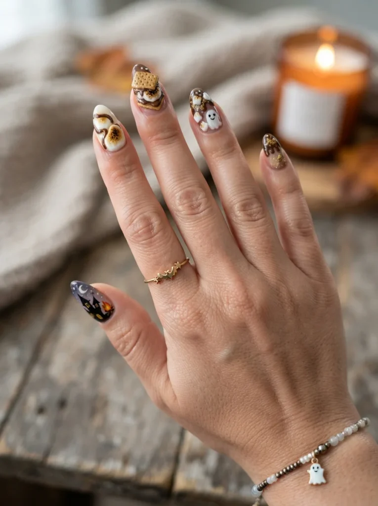Smores Nail