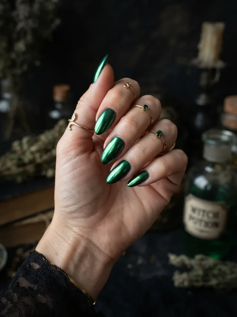 Witch Potion Green Chrome