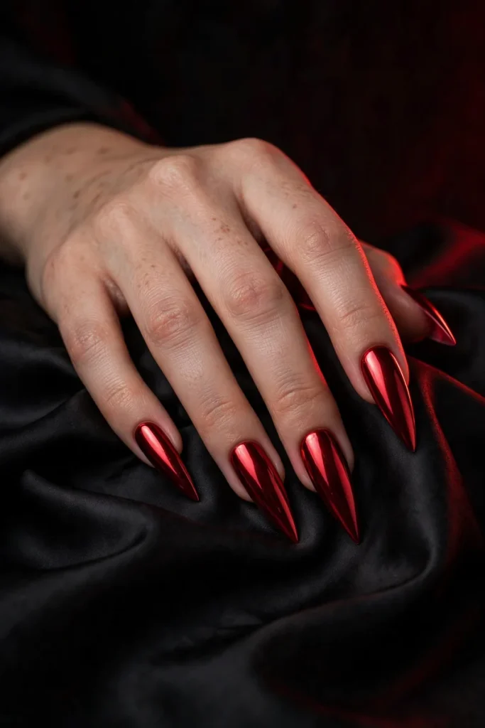 18 Stiletto Halloween Nails So Sharp They'll Steal Every Costume Party 7 image 499