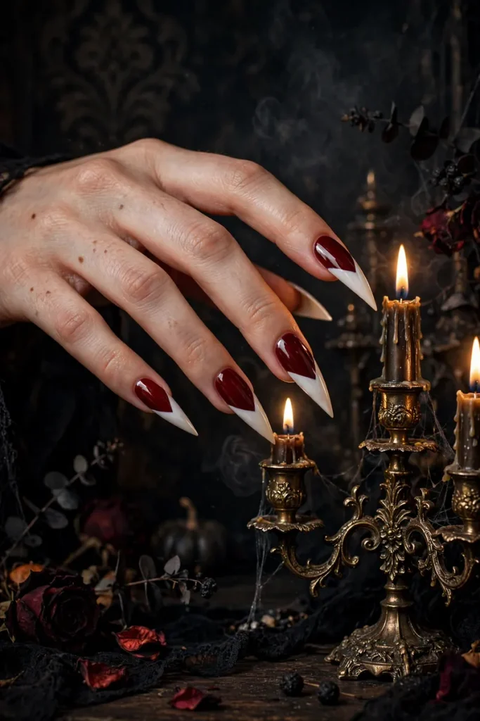 18 Stiletto Halloween Nails So Sharp They'll Steal Every Costume Party 8 image 500
