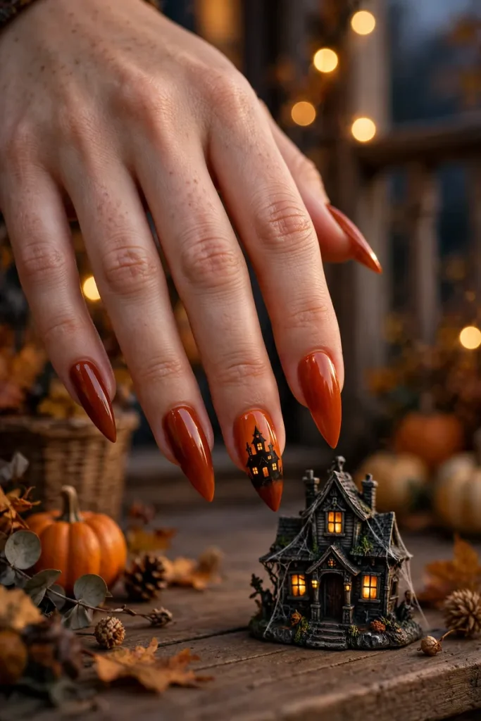 18 Stiletto Halloween Nails So Sharp They'll Steal Every Costume Party 12 image 504