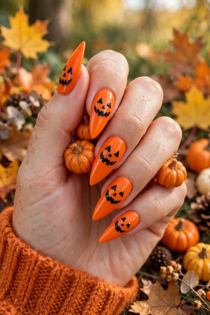 18 Stiletto Halloween Nails So Sharp They'll Steal Every Costume Party 14 image 506