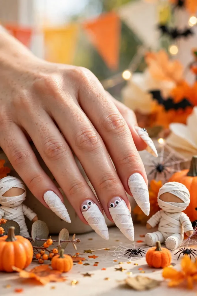 18 Stiletto Halloween Nails So Sharp They'll Steal Every Costume Party 17 image 509