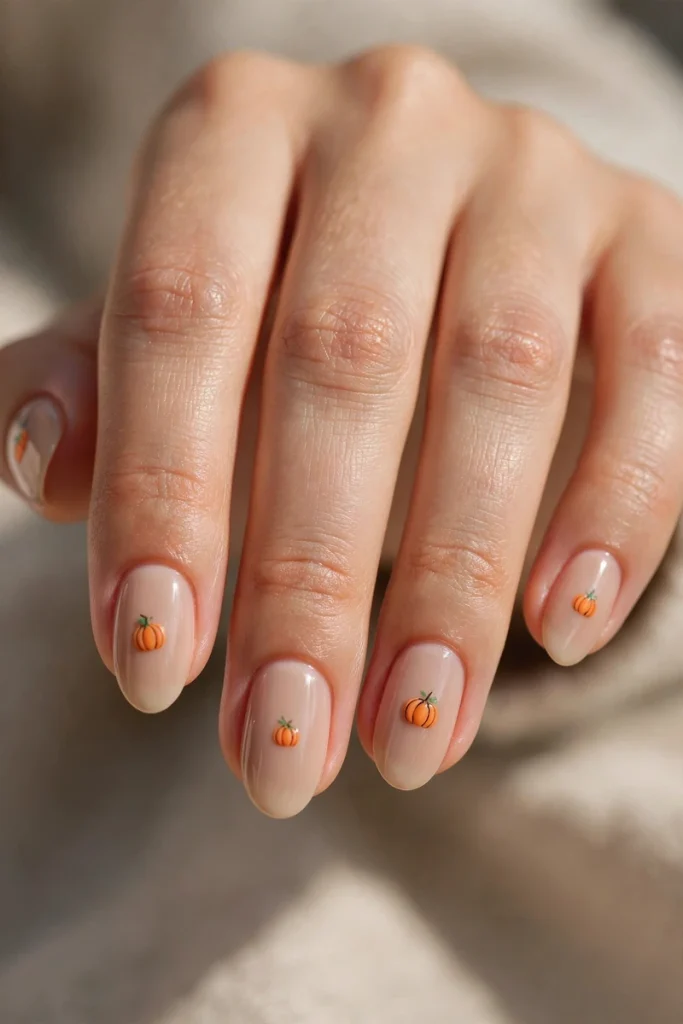 17 Orange Halloween Nails That'll Make Your Costume Look Twice as Good 10 image 519