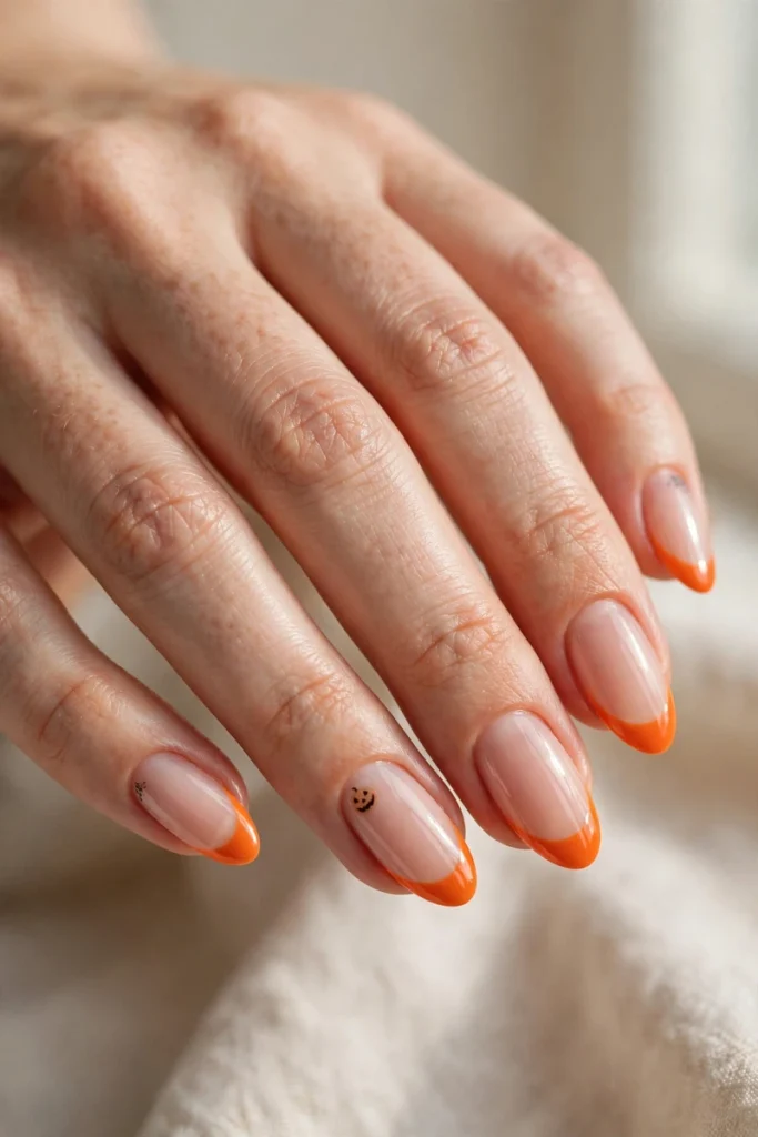 17 Orange Halloween Nails That'll Make Your Costume Look Twice as Good 12 image 521