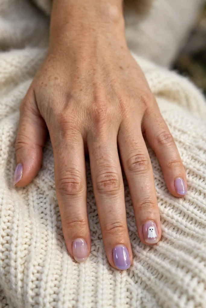 17 Purple Halloween Nails, Bottled Like Potions on a Witch's Apothecary Shelf 2 image 528