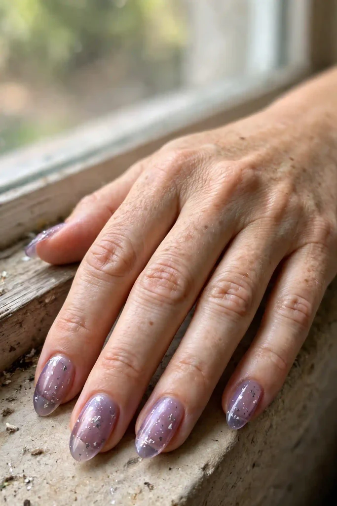 17 Purple Halloween Nails, Bottled Like Potions on a Witch's Apothecary Shelf 6 image 531