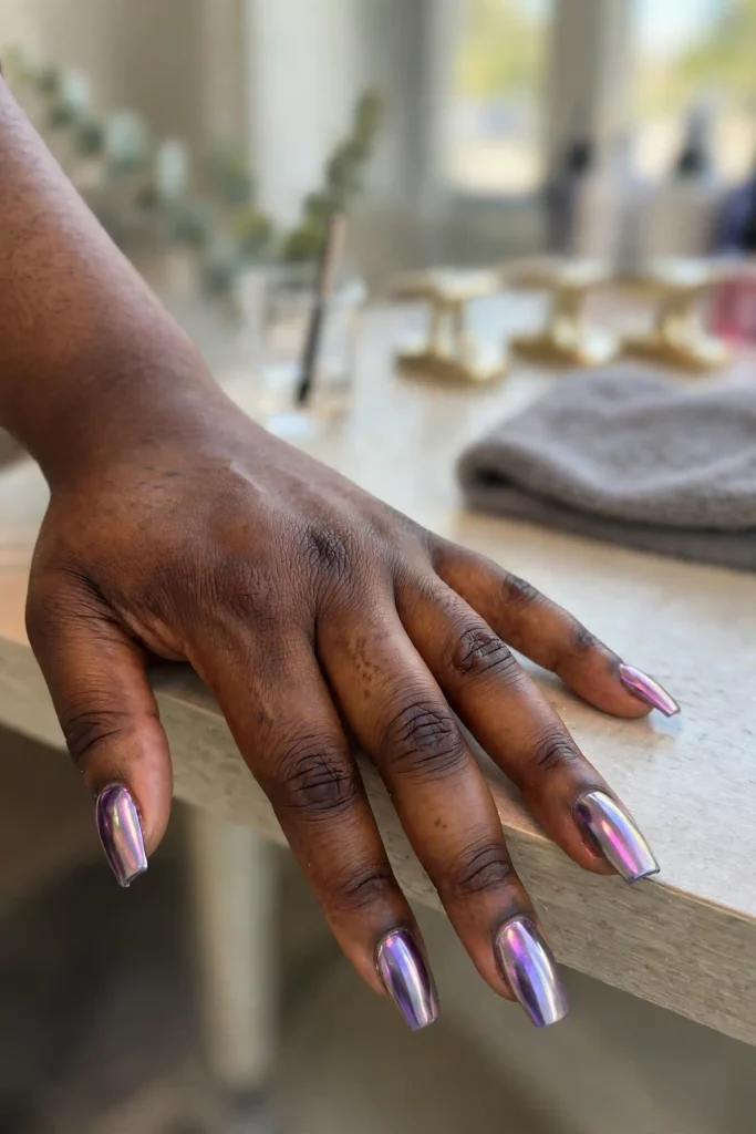 17 Purple Halloween Nails, Bottled Like Potions on a Witch's Apothecary Shelf 16 image 541