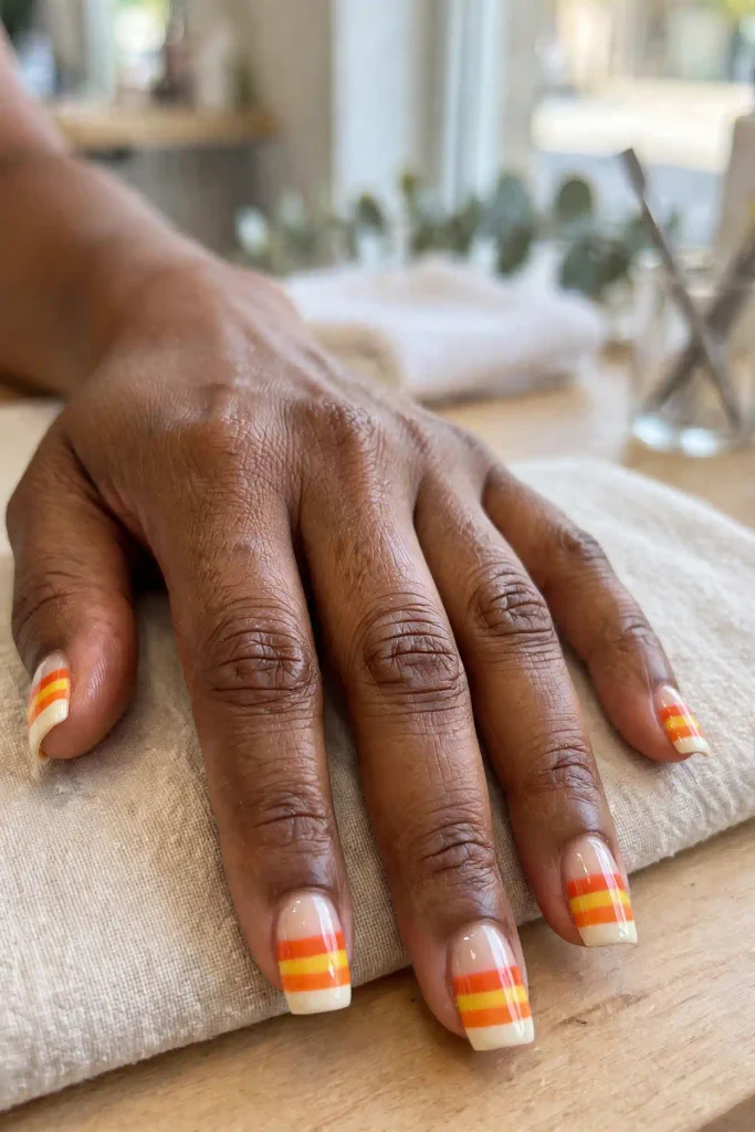 18 Halloween Square Nails, Placed Where a Square Nail Looks Best 6 image 560