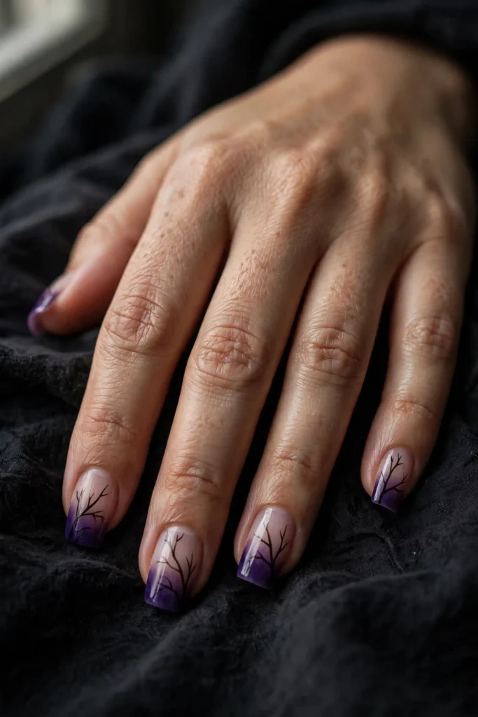 18 Halloween Square Nails, Placed Where a Square Nail Looks Best 9 image 565