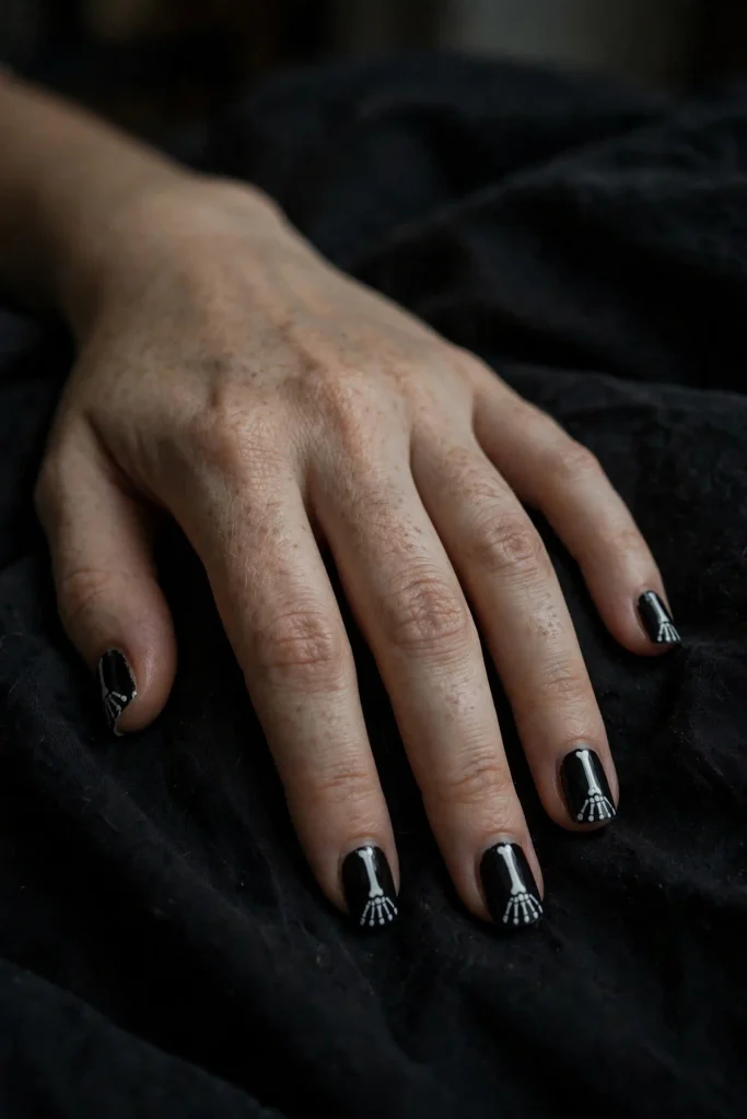 18 Halloween Square Nails, Placed Where a Square Nail Looks Best 10 image 566