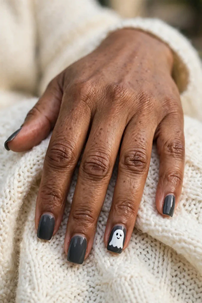 18 Halloween Square Nails, Placed Where a Square Nail Looks Best 11 image 567