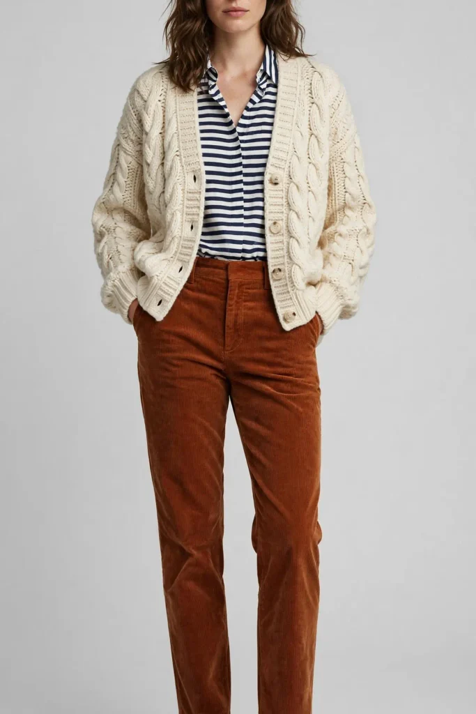 15 Fall Outfits With Cardigans, and 7 Ways to Wear Them You Might Not Have Tried 6 image 97