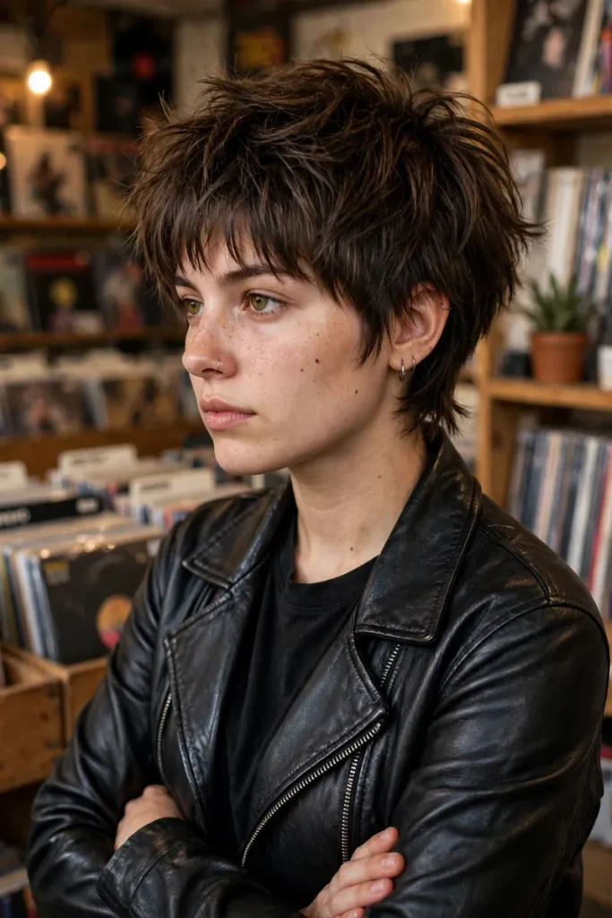 shortwomen 11 short wolf cut