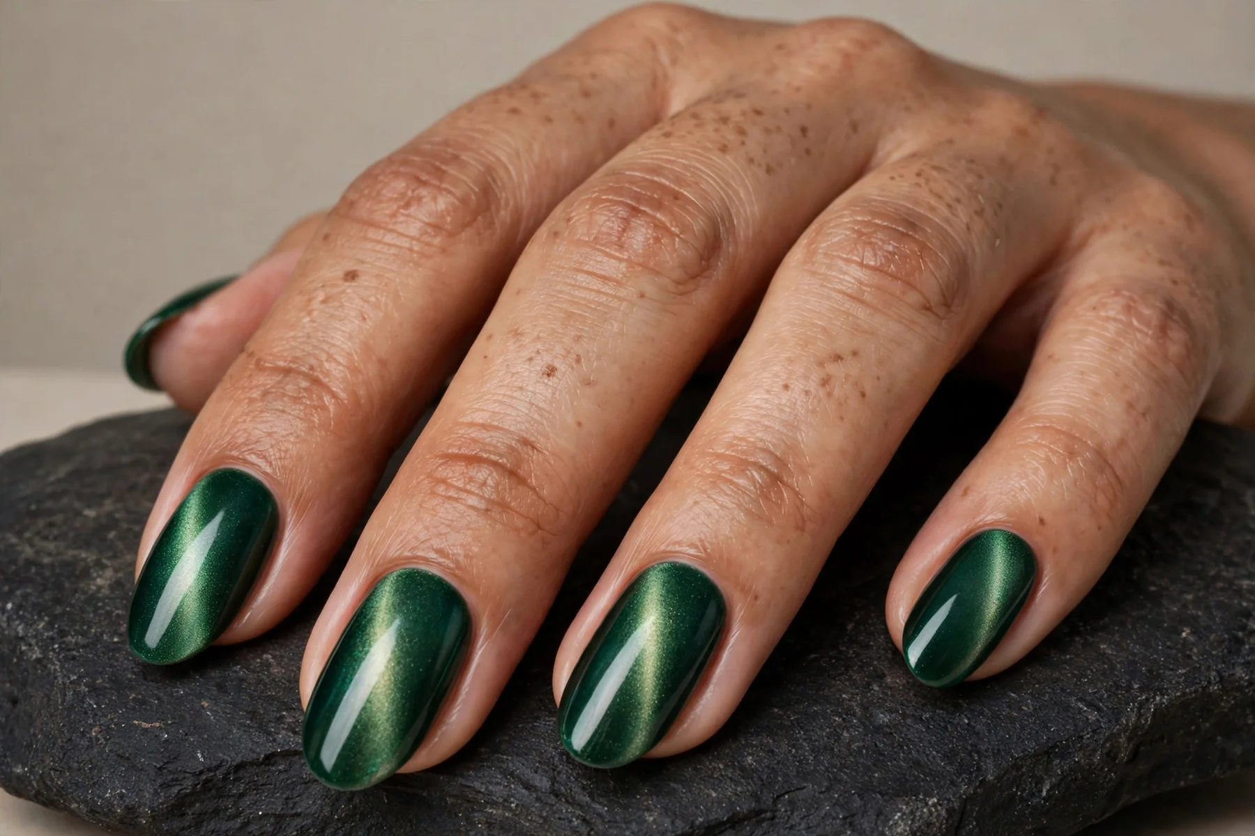 Cat Eye Halloween Nail