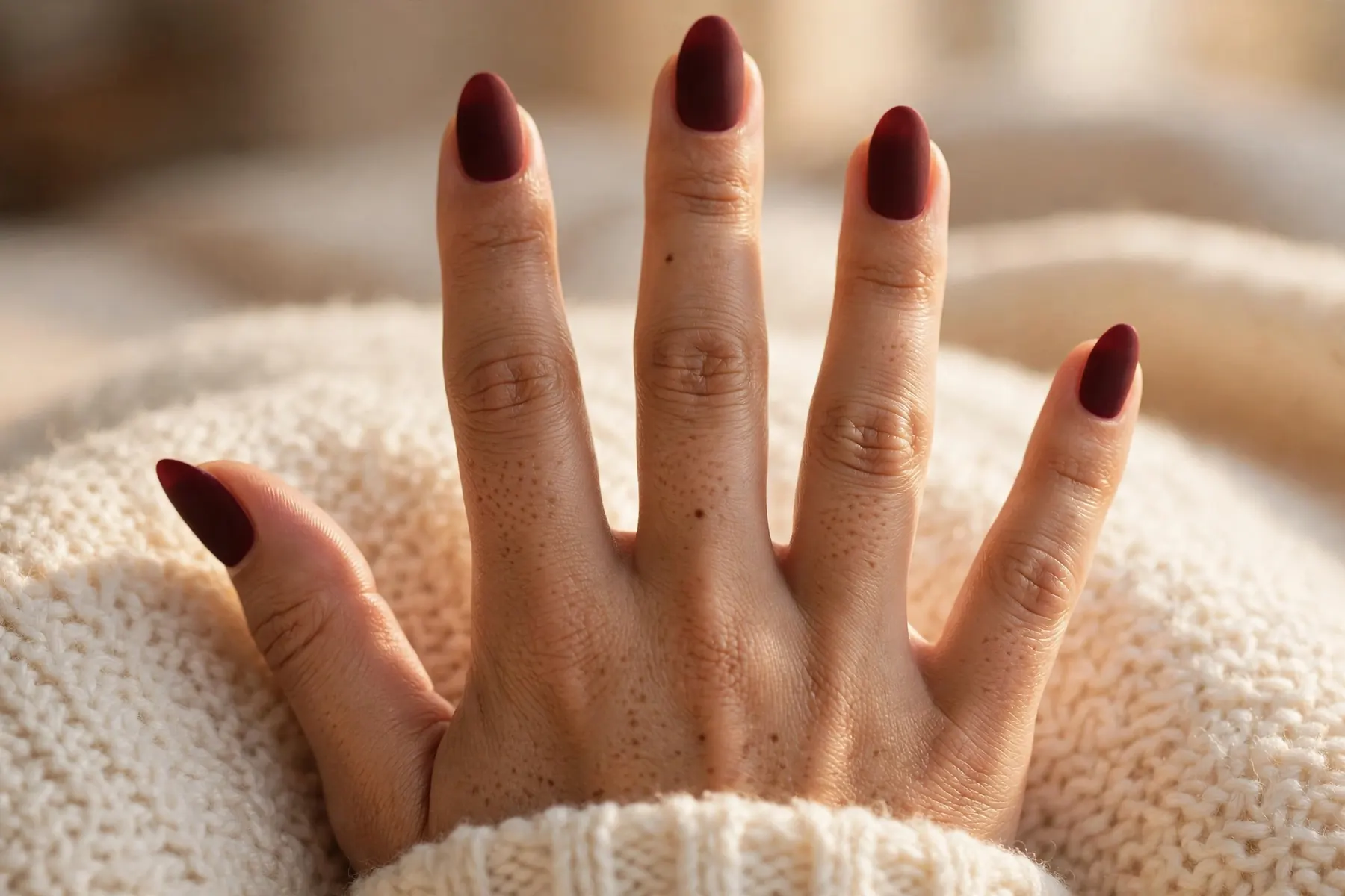 Fall Matte Nail