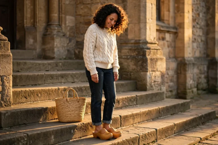 Fall Outfit With Clogs