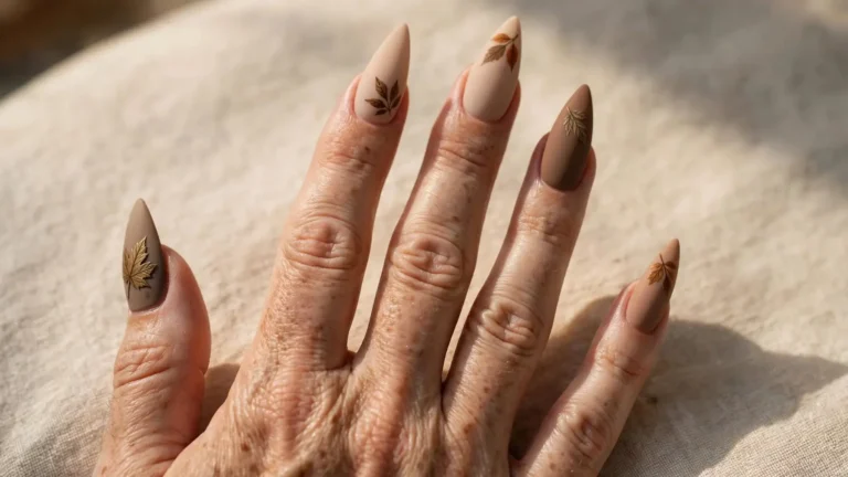 Fall Stiletto Nails