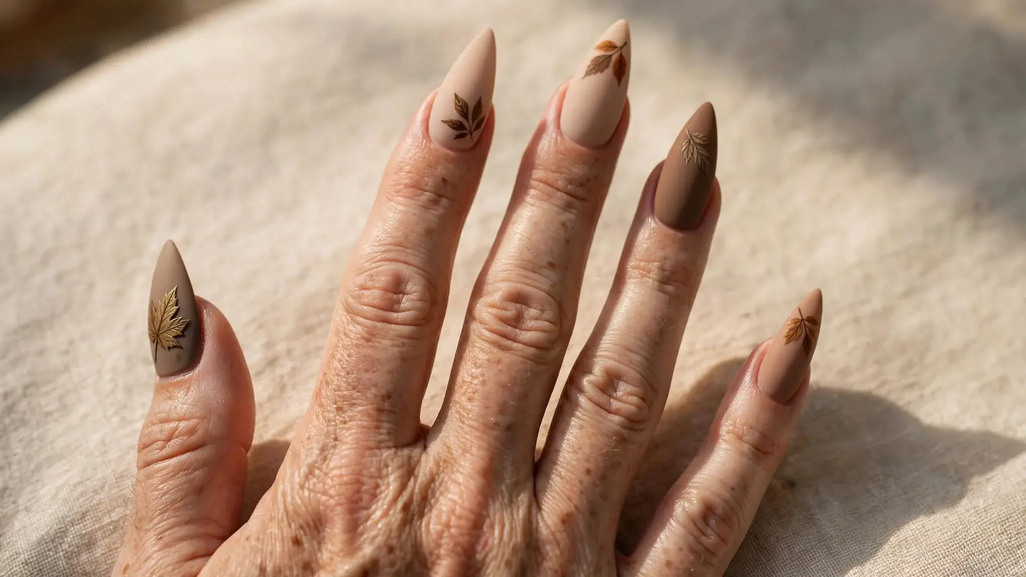 Fall Stiletto Nails