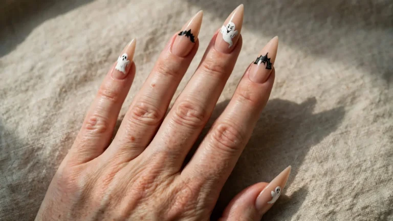 Halloween Acrylic Nails