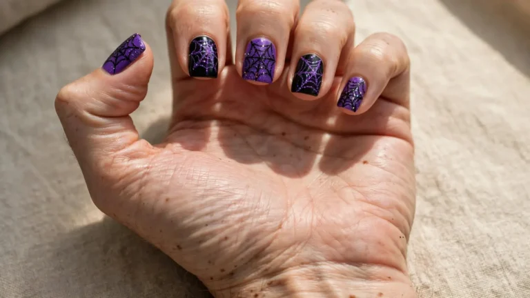 Halloween Square Nails