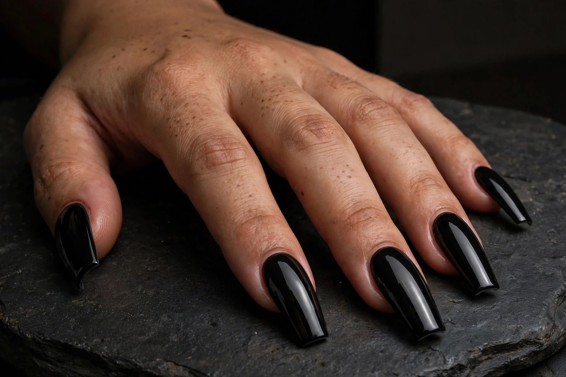 Long Halloween Nail