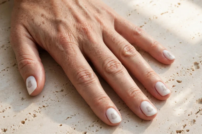 Neutral Halloween Nail