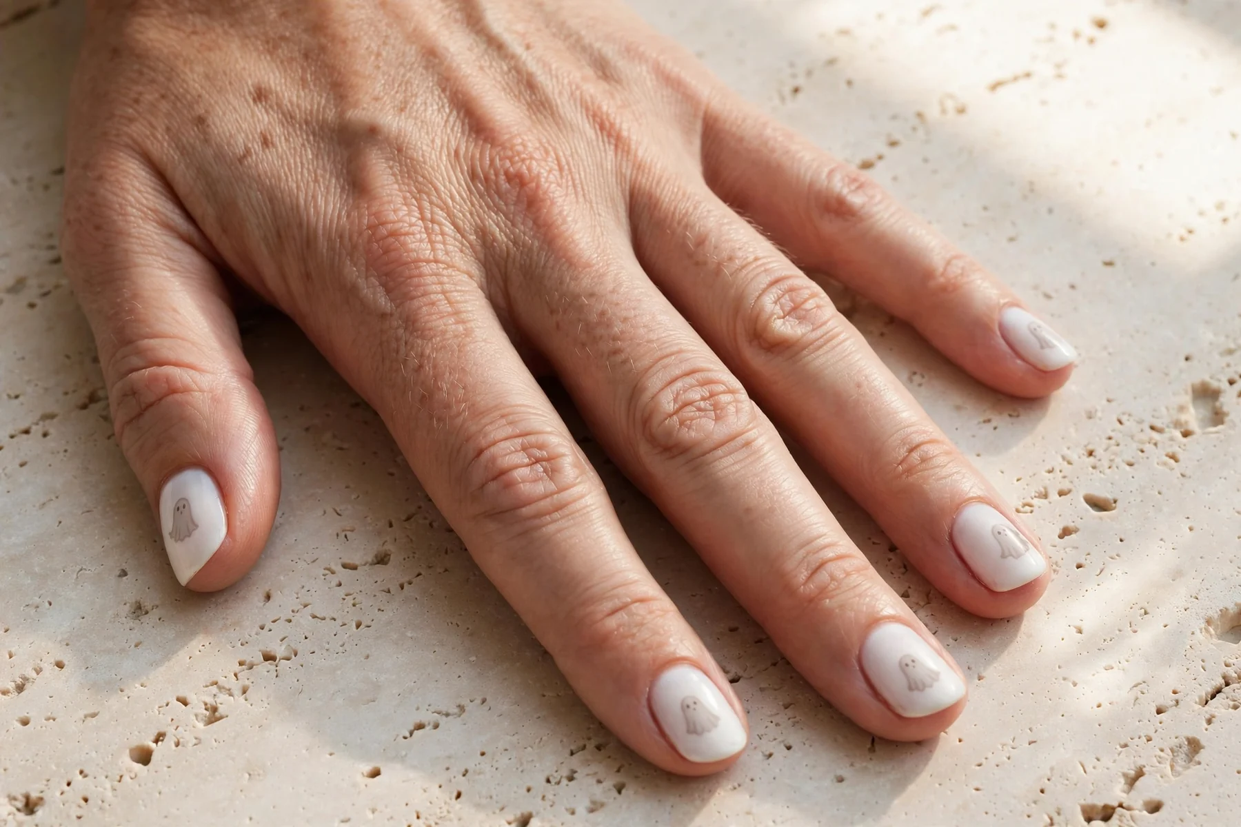 Neutral Halloween Nail